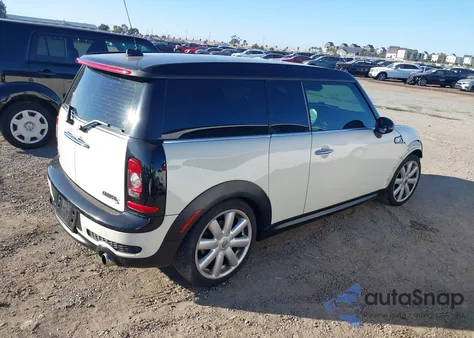 2010 Mini Cooper S Clubman from USA, damaged, VIN WMWMM3C57ATP94538